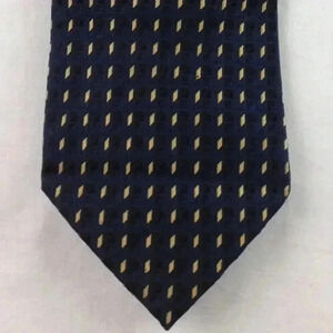 Burma Bibas Blue Multi-Color Silk Tie 58" x 4"